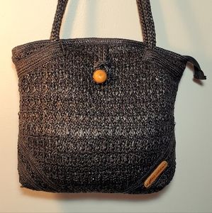 gloria astor straw vintage  women Bag Color Black Sarne